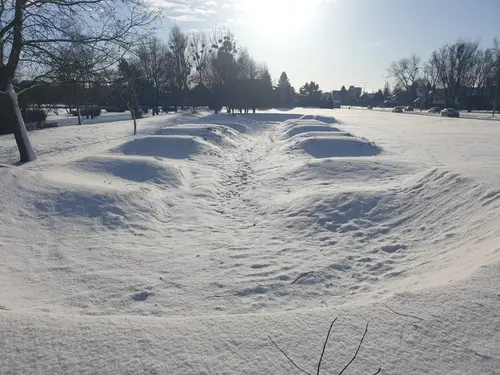Pumptrack zimą