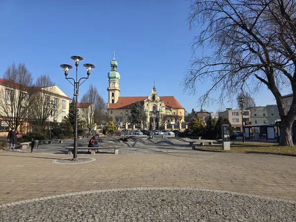 Widok na bazylikę pw. św. Marii Magdaleny
