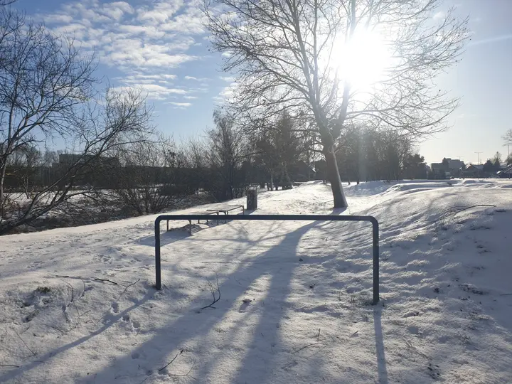 Pumptrack zimą