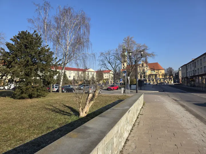 Widok wzdłuż ulicy Bocheńskiego