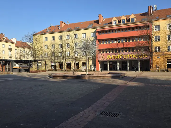 Widok na Pasaż Kultury Andromeda