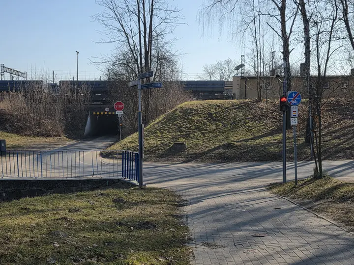 Widok na ulicę Browarową