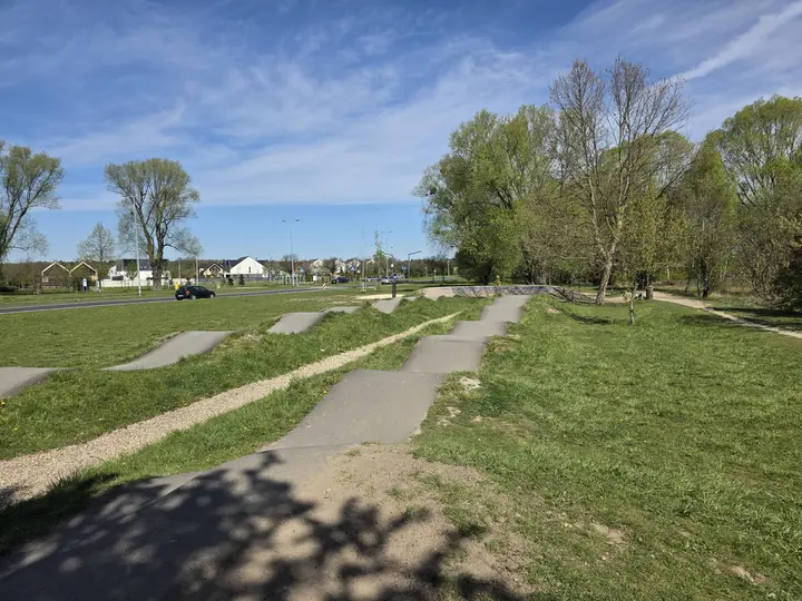 Widok trasy pumptracku