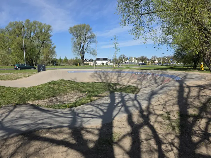 Widok trasy pumptracku