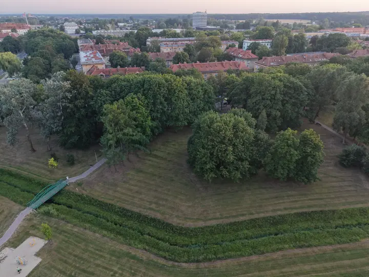 Widok w stronę osiedla A