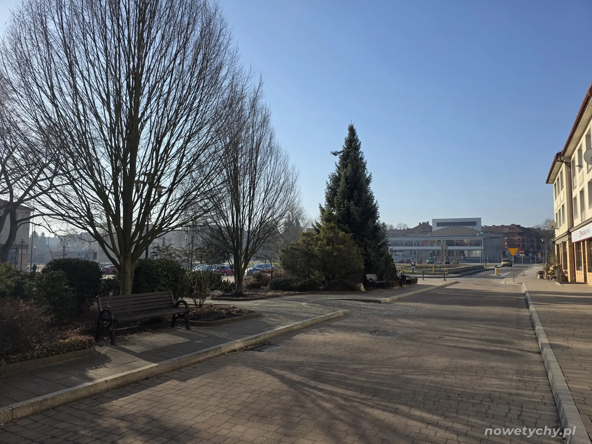 Widok w stronę Małego Teatru