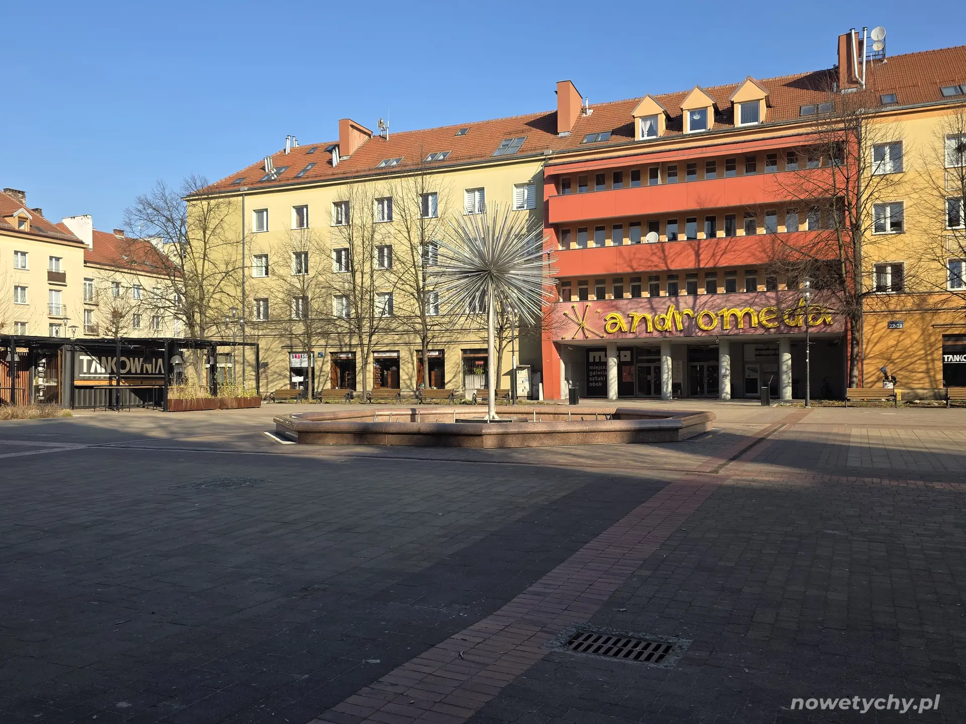 Widok na Pasaż Kultury Andromeda