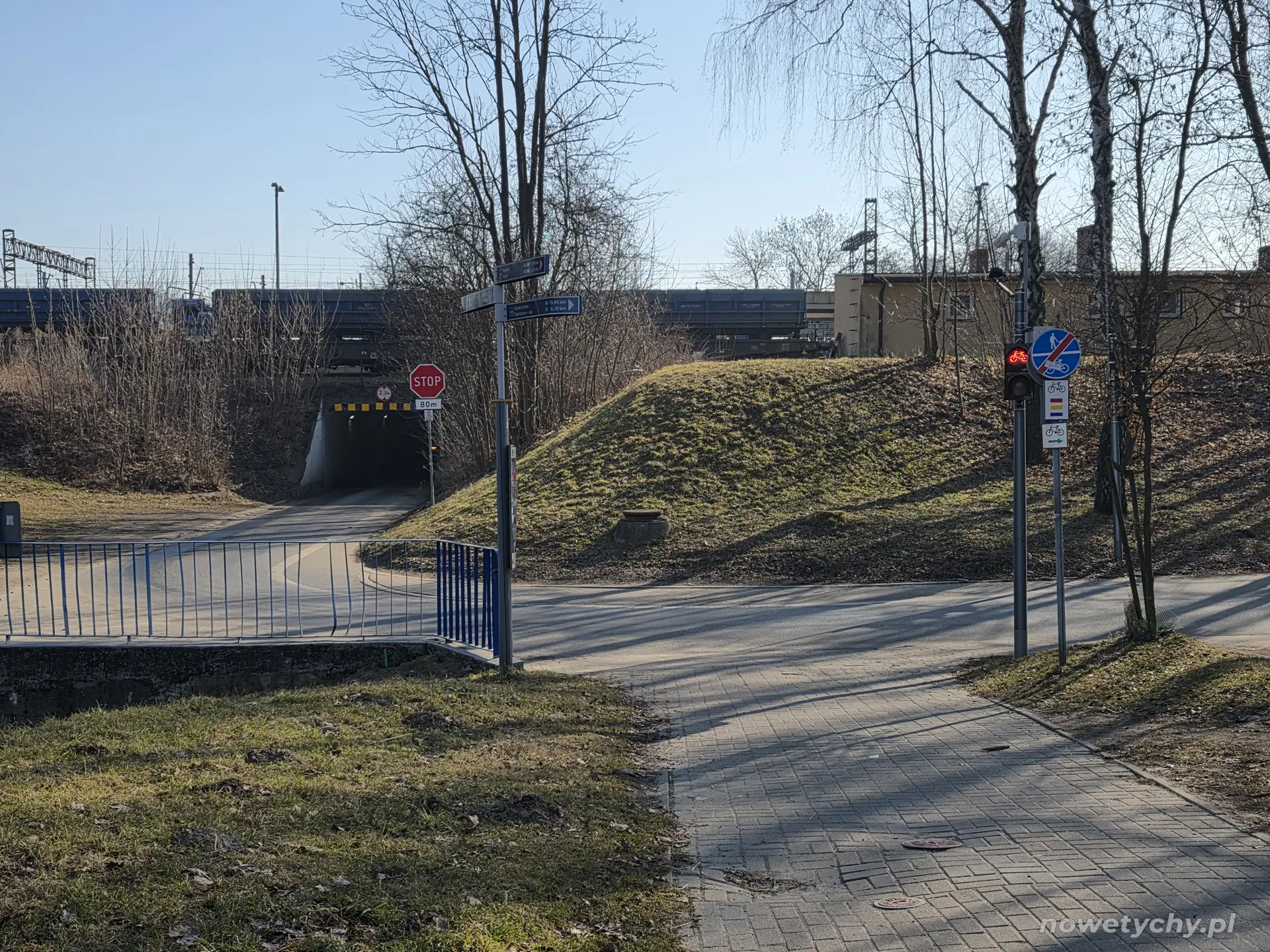 Widok na ulicę Browarową