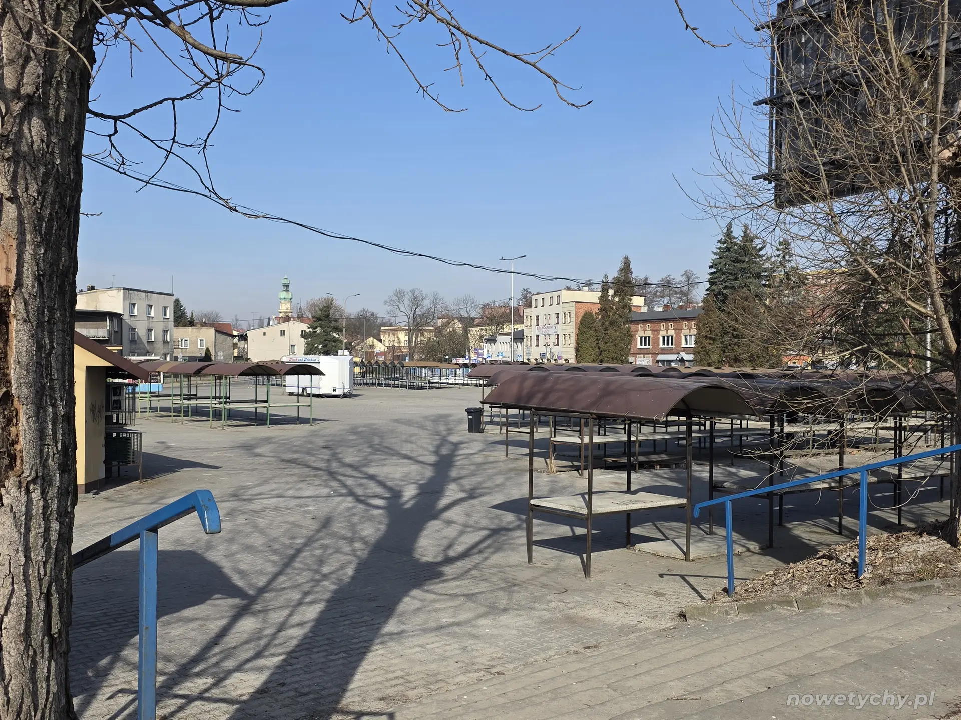 Widok od alei Bielskiej