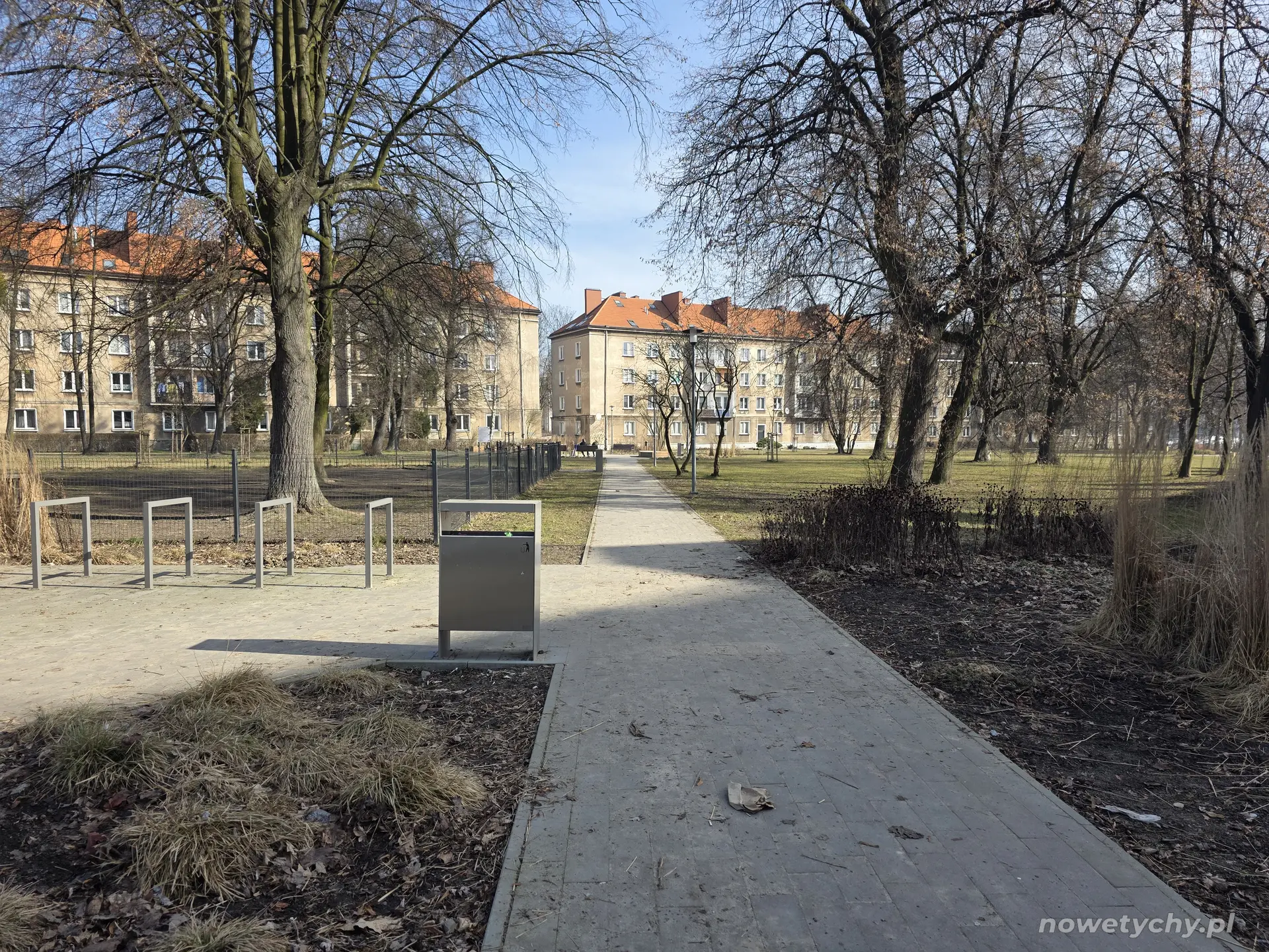 Skwer przy ulicy Bałuckiego