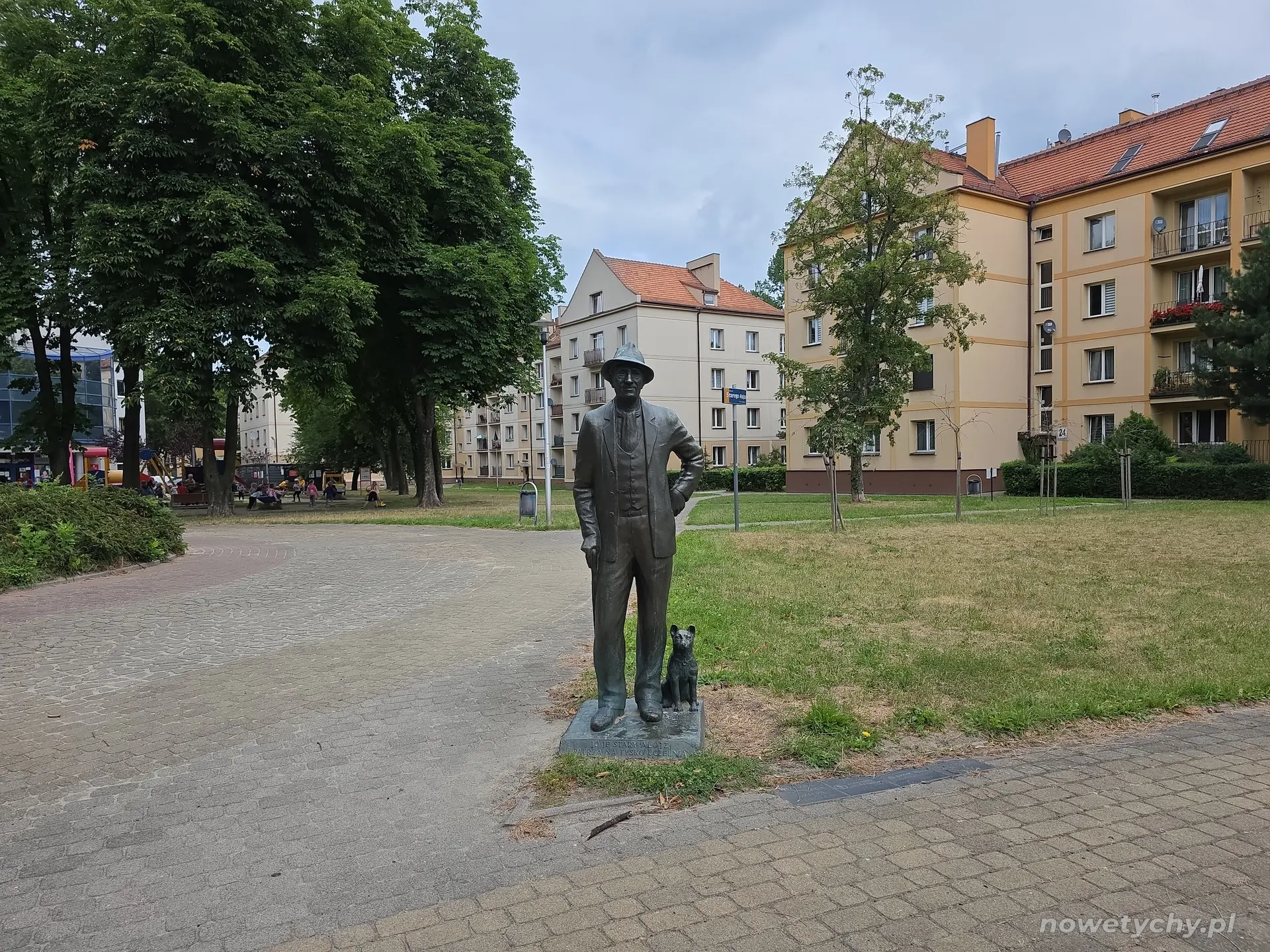 Rzeźba Starego Alojza